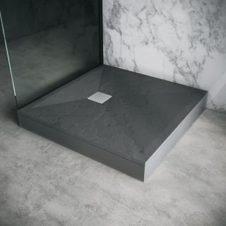 Душевой поддон Grossman Strong GR-S29090Q 90x90см графит